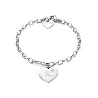 Bracciale Sagapo Donna Be My Always in Acciaio Cristallo SBM13